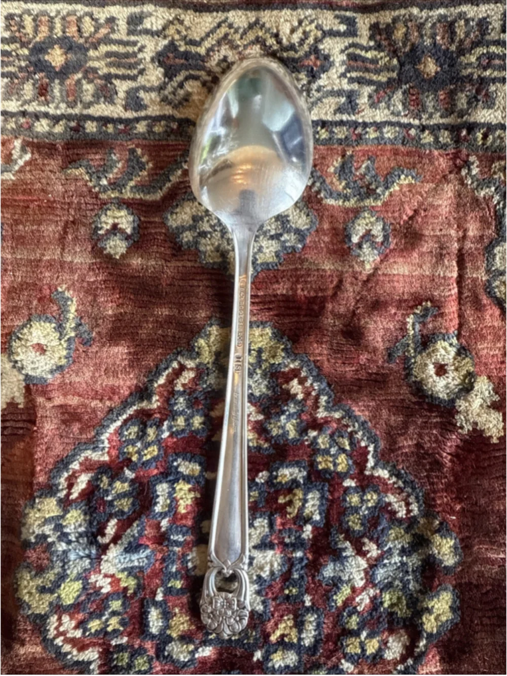 1847 Rogers Bros Eternally Yours Tablespoon Serving Spoon Silverplate IS
